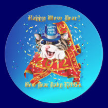 Happy New (Mew) Year-2012 Stickers stickers