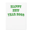 Happy New Year 2008 (GREEN) postcards