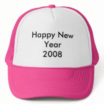Happy New Year 2008 hats