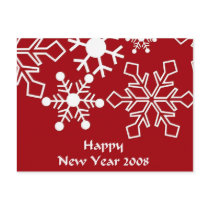 Happy New Year 2008 Postcard