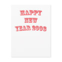 Happy New Year 2008 postcards