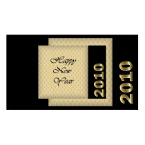 Happy New Year 2010 business cards by dianad1818 Happy New Year 2010 business cards