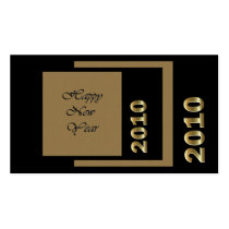 Happy New Year 2010 business cards by dianad1818 Happy New Year 2010 business cards