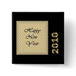 Happy New Year 2010 button
