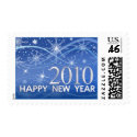 Happy New Year 2010 - Fancy Snowflakes Postage postage