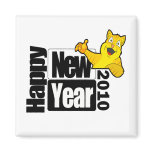 Happy New Year 2010 Fridge Magnets