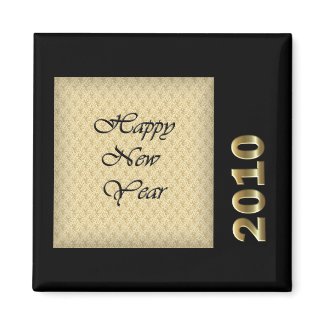 Happy New Year 2010 magnet
