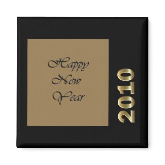 Happy New Year 2010 magnet