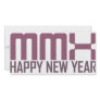 Happy New Year 2010 (MMX) Photo Cards