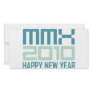 Happy New Year 2010 (MMX) Customized Photo Card