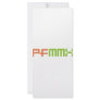 Happy New Year 2010 (MMX) Personalized Rack Card