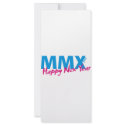 Happy New Year 2010 (MMX) rack cards