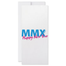 Happy New Year 2010 (MMX) rack cards by reiseldesign Happy New Year 2010 (MMX) rack cards