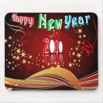Happy new year 2010 mousepads by MacXever Happy new year 2010 mousepads
