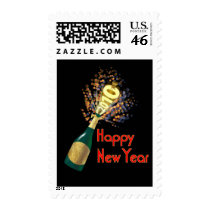Happy New Year 2010 postage by artogram Happy New Year 2010 postage