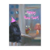 HAPPY NEW YEAR 2010 POSTCARD