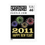 Happy New Year 2011 - Holiday Postage Stamps