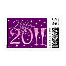 Happy New Year 2011 Postage