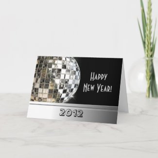 Happy New Year 2012 Greeting Cards card