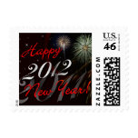 Happy New Year 2012 - Holiday Postage Stamps