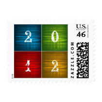 Happy New Year 2012 Postage Stamp