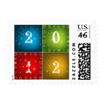 Happy New Year 2012 Postage Stamp