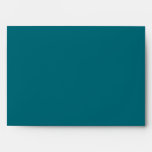 Happy New Year 2012 teal cranberry A7 Envelope