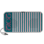 Happy New Year 2012 tel cranberry Doodle Speaker
