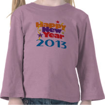 Happy New Year 2013 T-shirt