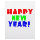 Happy New Year 2 Personalized Letterhead