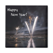 Happy New Year #3 magnets