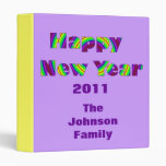 Happy New Year binders