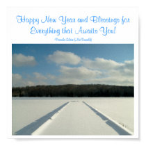 Happy New Year and Blessings...-Poster posters