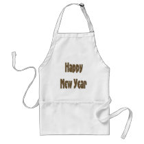 happy new year aprons