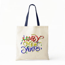 Happy New Year Canvas Bag