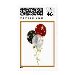 Happy New Year Balloon Boquet Stamp