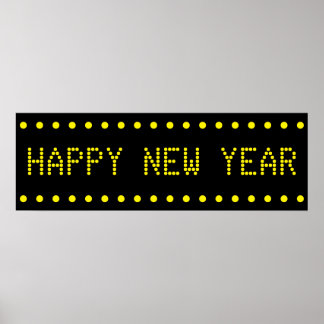 New year banners, new years banners 2015 – easybanners.com Happy New Year Posters | Zazzle