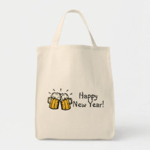 Happy New Year Beer Bags