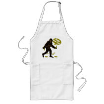 Happy New Year Bigfoot Apron