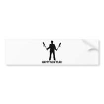 happy new year bumper stickers