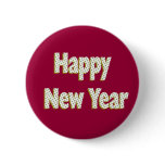 happy new year buttons
