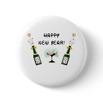 Happy New Year Pins