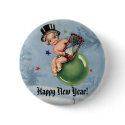 Happy New Year baby shower button