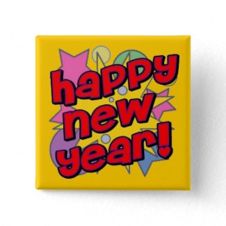 Happy New Year! button