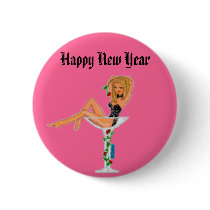 Happy New Year buttons