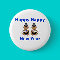 Happy New Year buttons