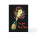 Happy New Year Card by artogram Happy New Year Card
