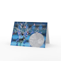 Happy New Year Greeting Card