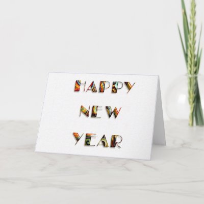 Happy New Year cards