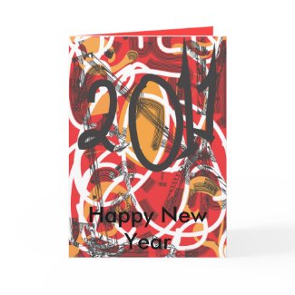 Happy New Year card